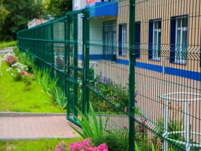 3D заборы для детского сада 80 метров фото в Тимашёвске