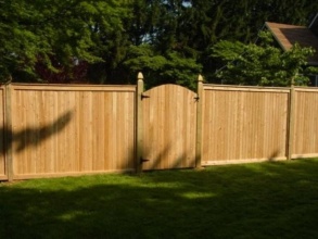 Деревянный забор сплошной 12 метров фото в Тимашёвске