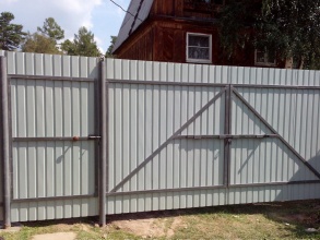 Забор с воротами и калиткой 100 метров фото в Тимашёвске