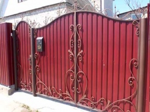 Калитка - пример 1 фото в Тимашёвске