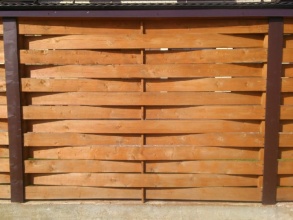 Деревянный забор плетёнка 12 метров фото в Тимашёвске